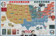 1960: The Making of the President, Mounted Map 