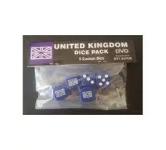 United Kingdom Six-sided Dice WWII Dice 