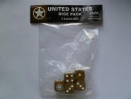 United States Six-sided Dice	WWII Dice 
