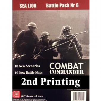 Combat Commander Battle Pack 6: Sea Lion, 2nd Printing 