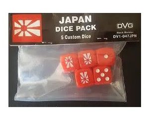 Japan Six-sided Dice WWII Dice 