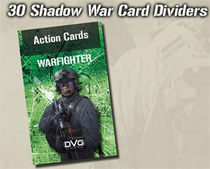 Warfighter Modern Shadow War, Exp 35 Shadow War Card Dividers 