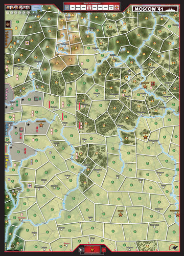 Moscow '41 Mounted Map 