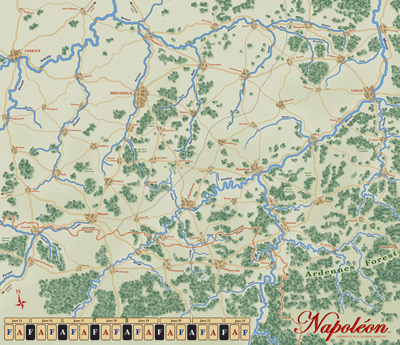 Napoleon 39"x34" Neoprene Map 