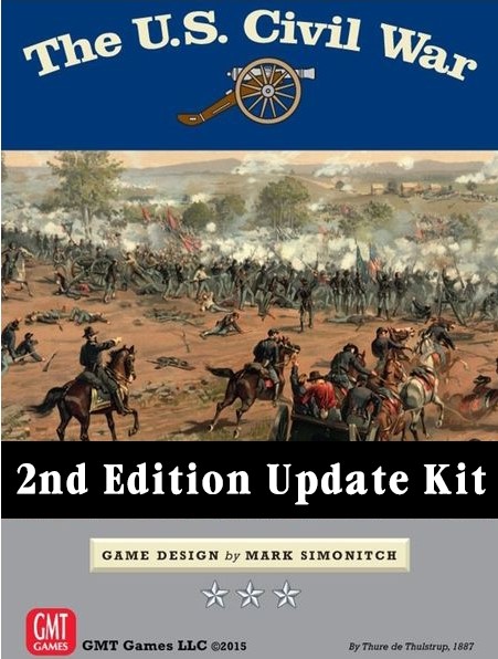 The US Civil War, 2nd Edition Update Kit 