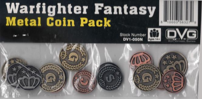 Warfighter Fantasy, Metal Coins 