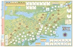 Wilderness War, Mounted Map 